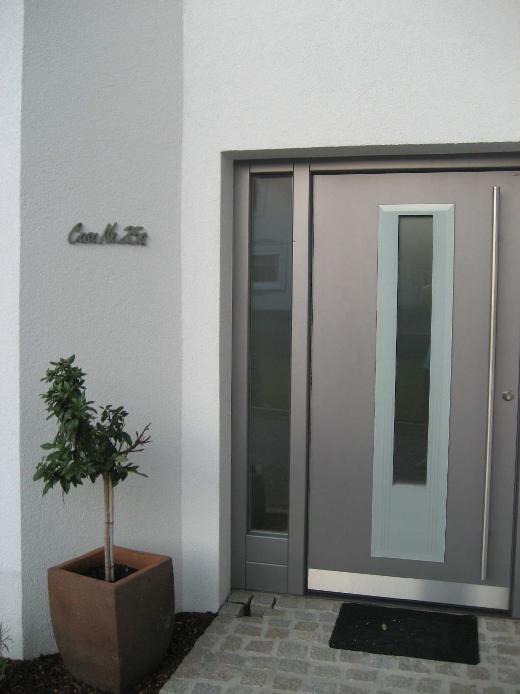 Hausnummer individuel Holz