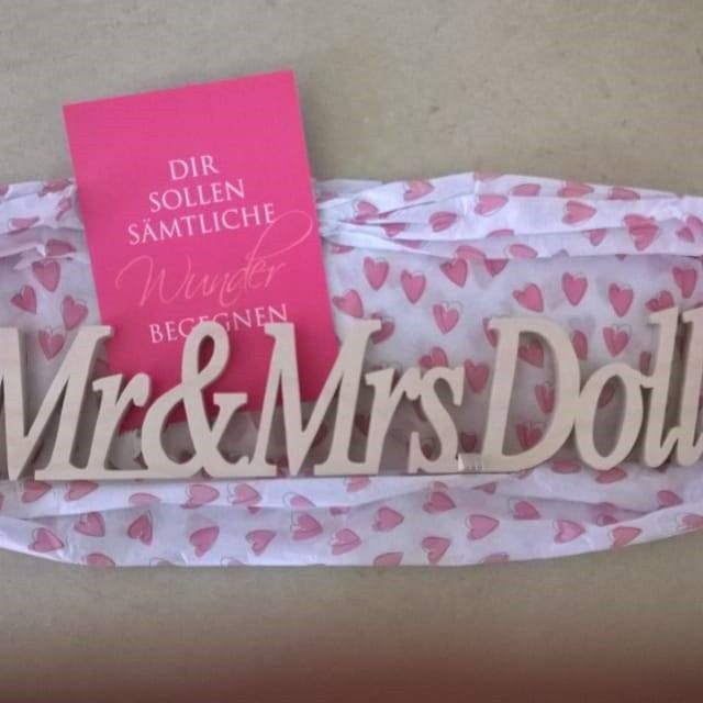 Hochzeit Herz Holz